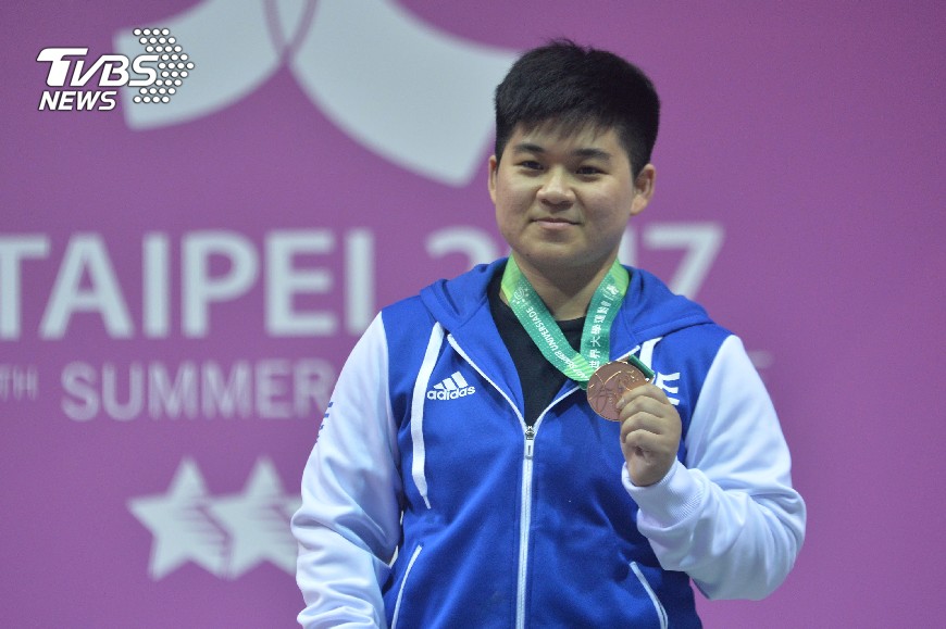 圖／中央社 姚季伶舉出好成績　奪女子75公斤級銅牌