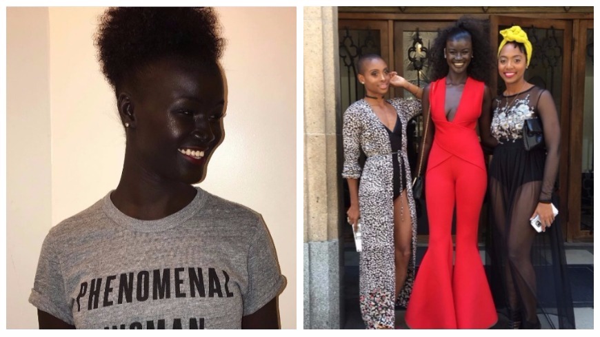 圖／擷取自Instagram 拒漂白皮膚！　塞內加爾「黑色女神」成名模