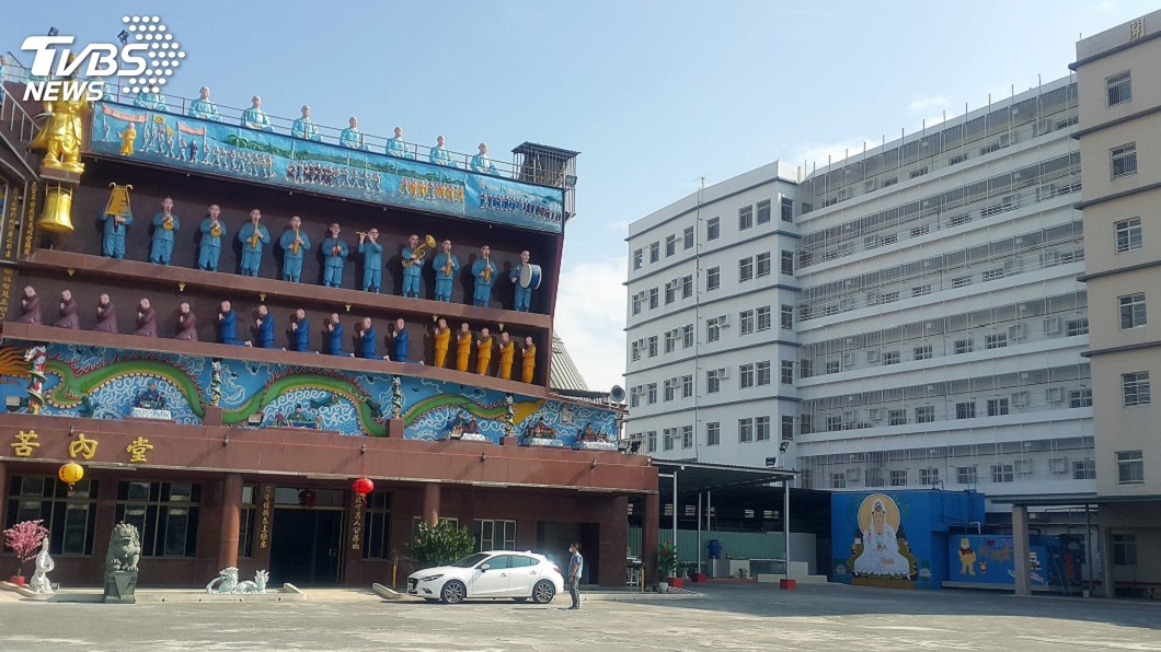 圖/中央社 龍發堂院民經近1年治療 約8成病患明顯好轉