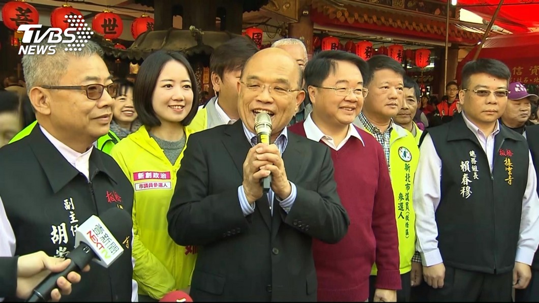 快訊／勸進蘇貞昌選新北！　12日換總統和蘇見面