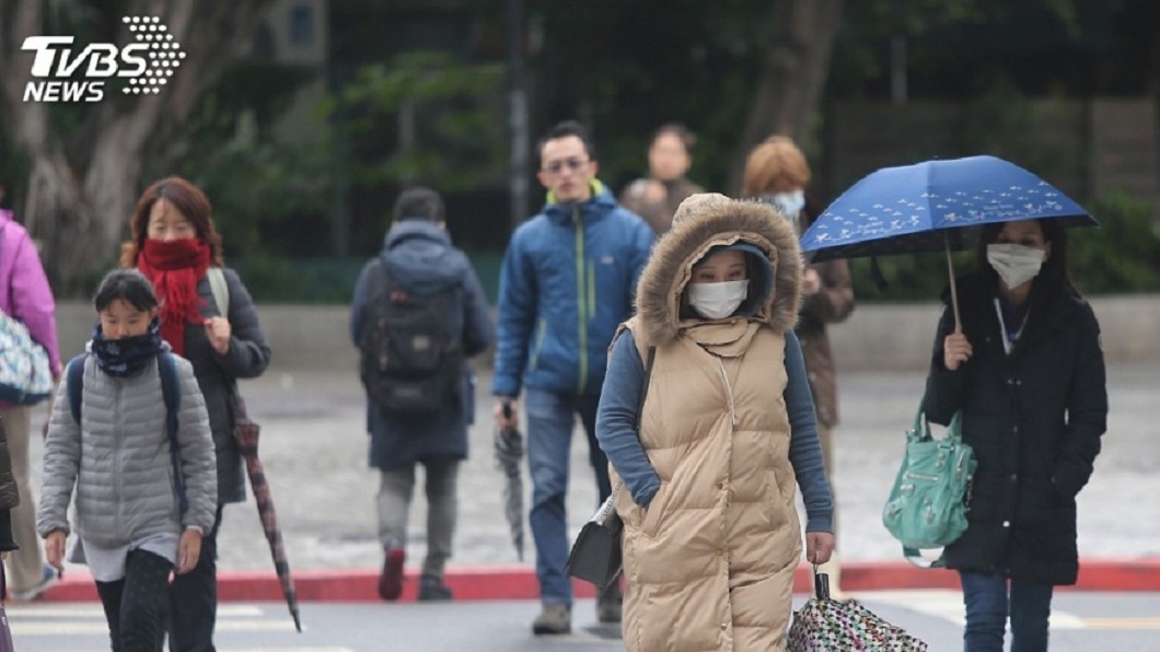 明晚冷空氣最強 北部最低溫探11度