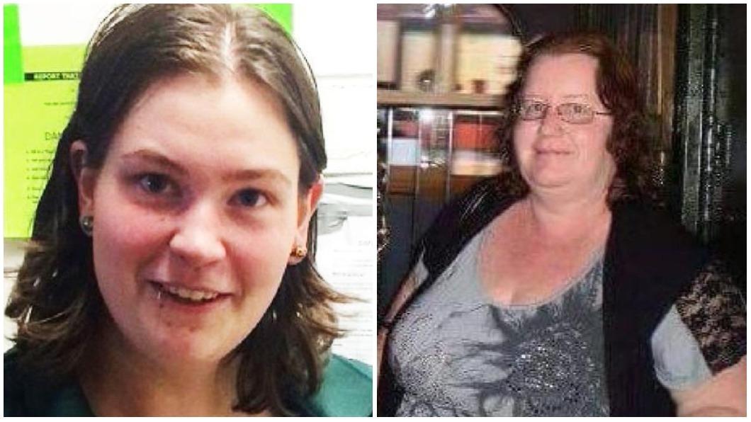 左圖為26歲殺手莉莉，右圖為44歲房東藍儂。圖／翻攝自《太陽報》，下同