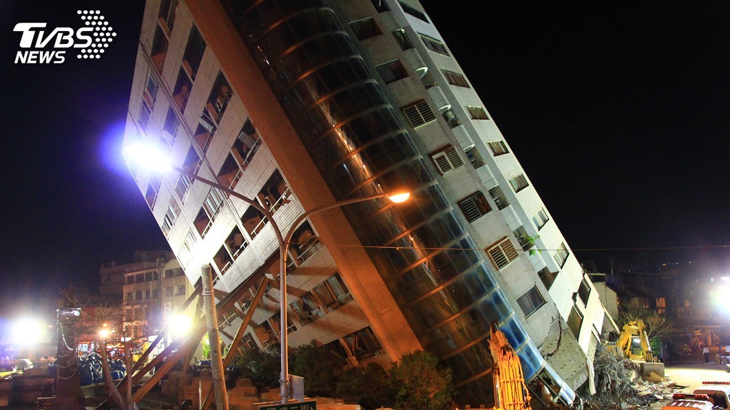 圖／中央社 耐震評估 　內政部擴大快篩至9樓以上建物