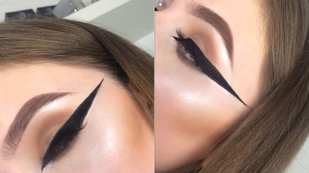 Hannah的美妝創意常有驚人之舉。圖/翻攝自hannahdoesmakeupp Instagram