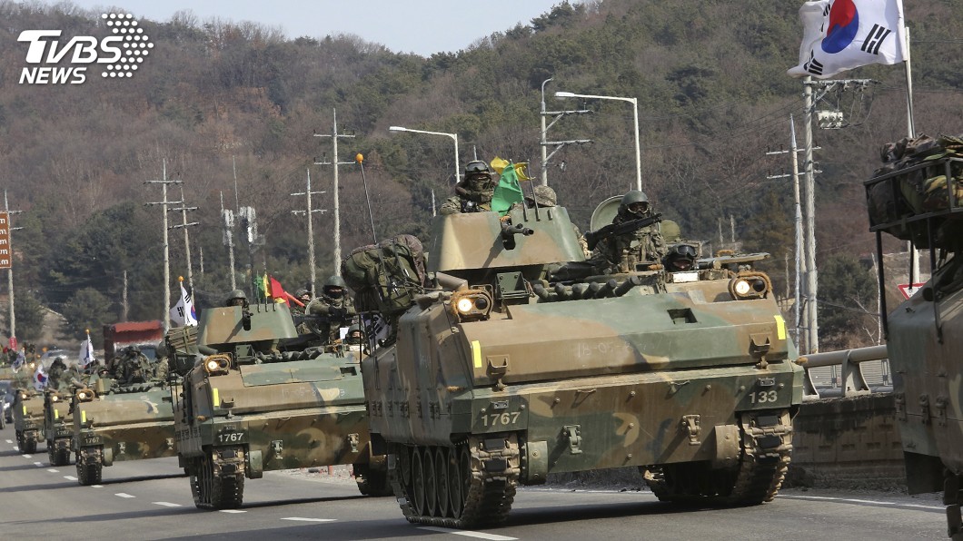 圖／達志影像美聯社 南韓、美國聯合軍演4月1日舉行　已通報北韓