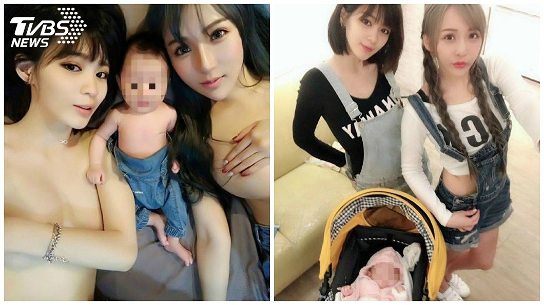 女網友「Echo Lee」表示,自己超感謝好友邱默默鼓勵她生下孩子,並且一起照顧她。(圖/臉書粉絲團「我和兩個媽媽」授權提供)