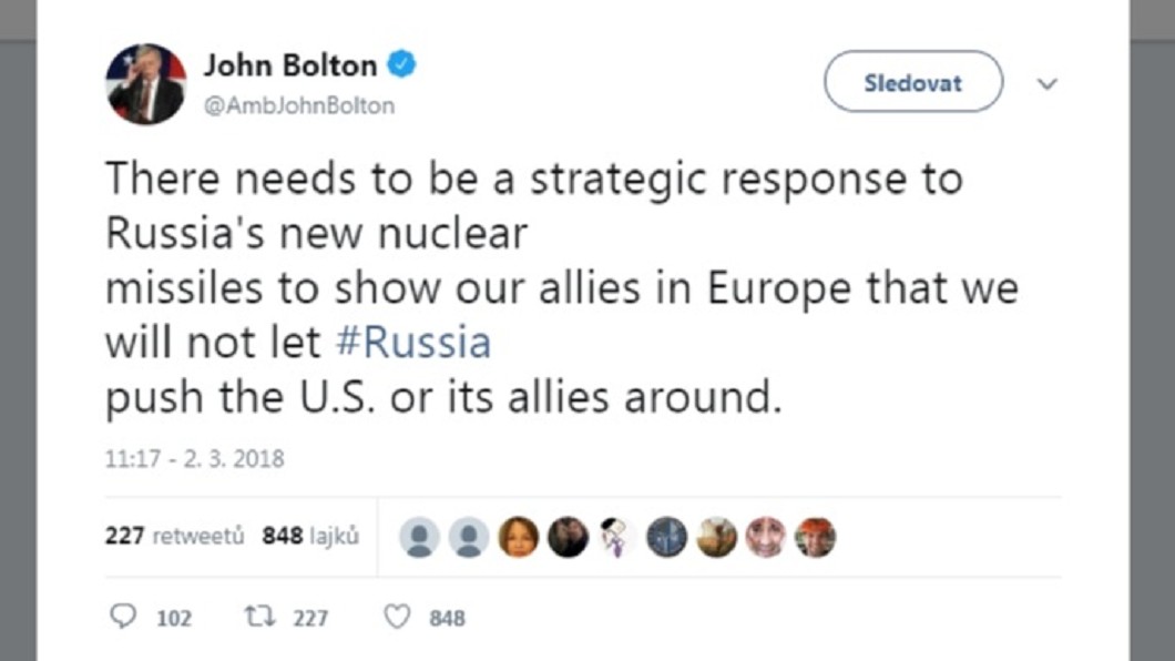 圖／截自 波頓（John Bolton） 推特