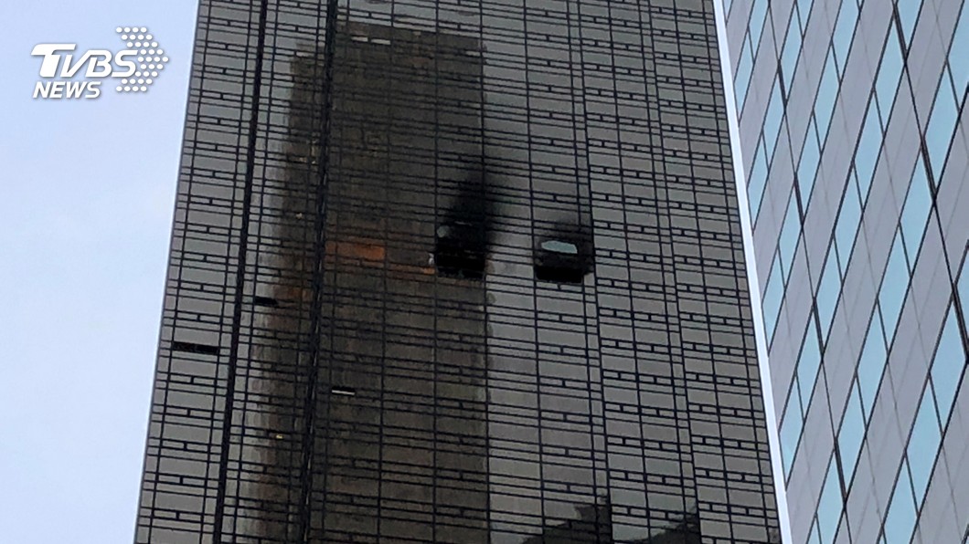 圖／達志影像路透社 紐約川普大樓50樓驚傳火災　至少1人死亡