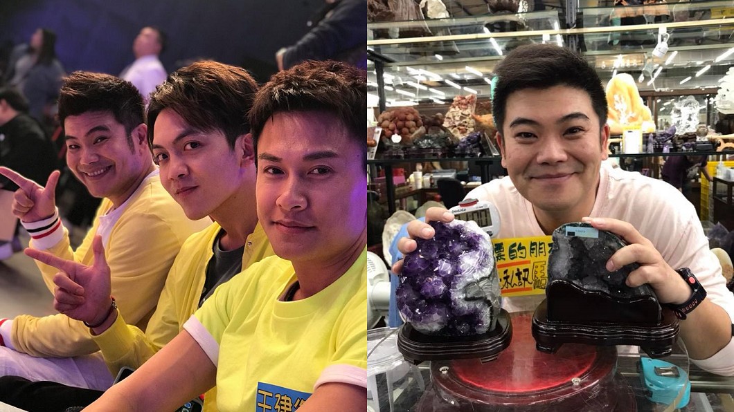 除了演藝工作,馬國畢更跨行當直播主賣玉器,月收約10萬。圖/翻攝自 臉書