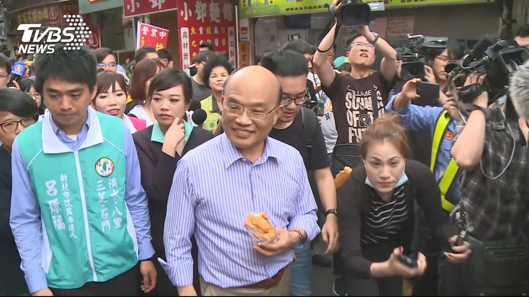 訪新北議會 蘇貞昌:選戰開始了