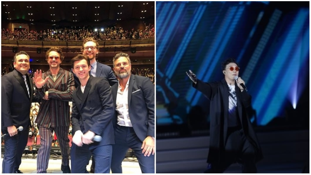 圖/Robert Downey Jr. IG(左)、微博(右)