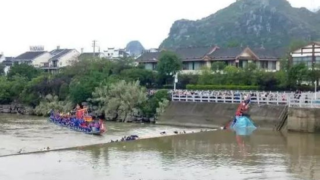 沒穿救生衣! 桂林龍舟翻覆意外17人溺斃