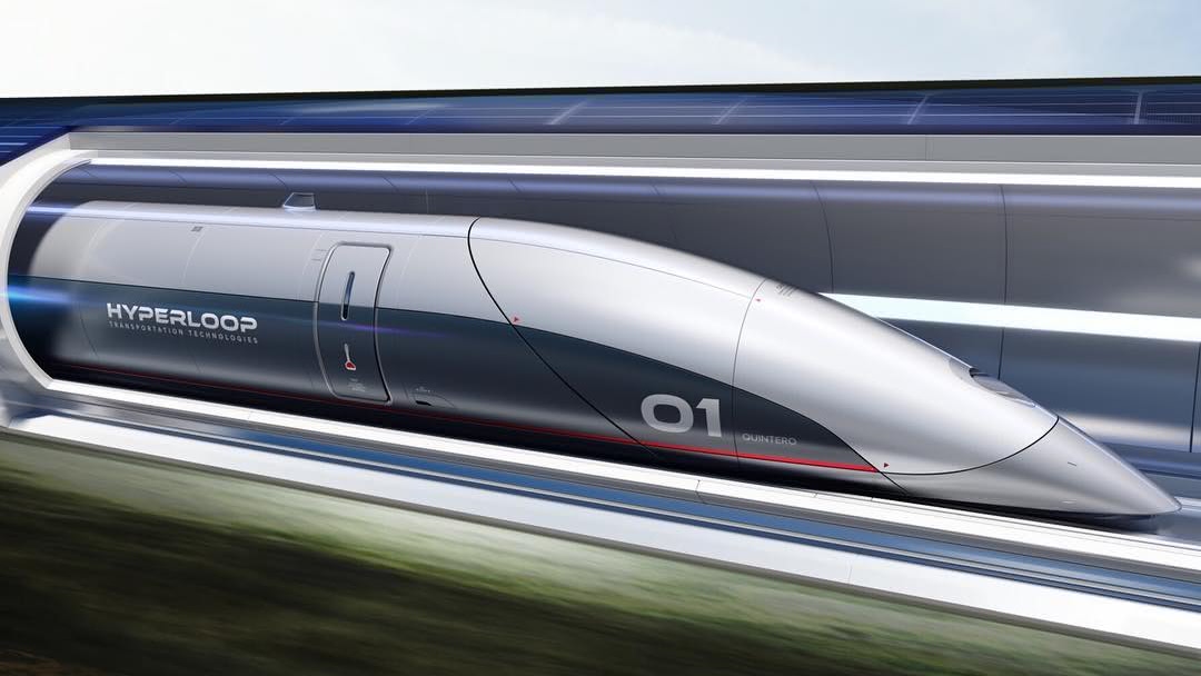 圖／翻攝自Hyperloop Transportation Technologies臉書