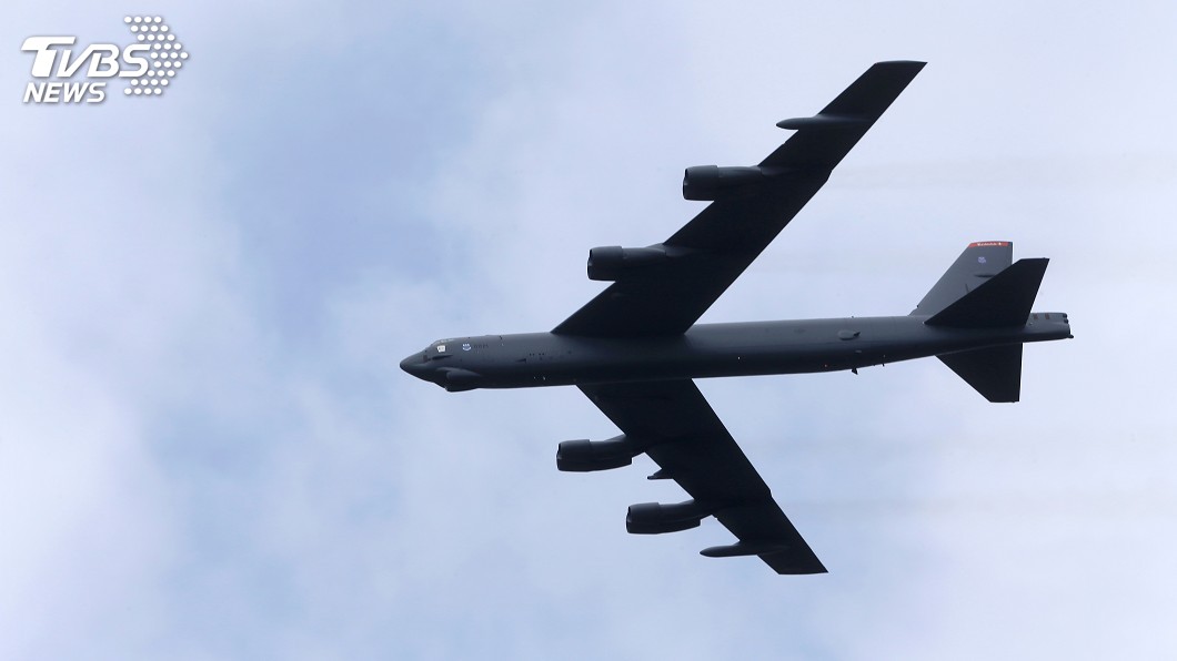 圖／達志影像路透社 美軍證實　B-52轟炸機鄰近南海訓練