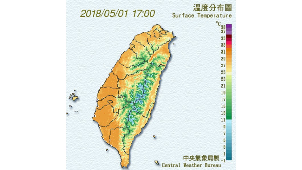圖/中央氣象局