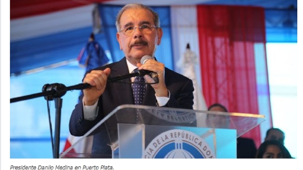 多國總統Danilo Medina。圖／翻攝elcaribe網站
