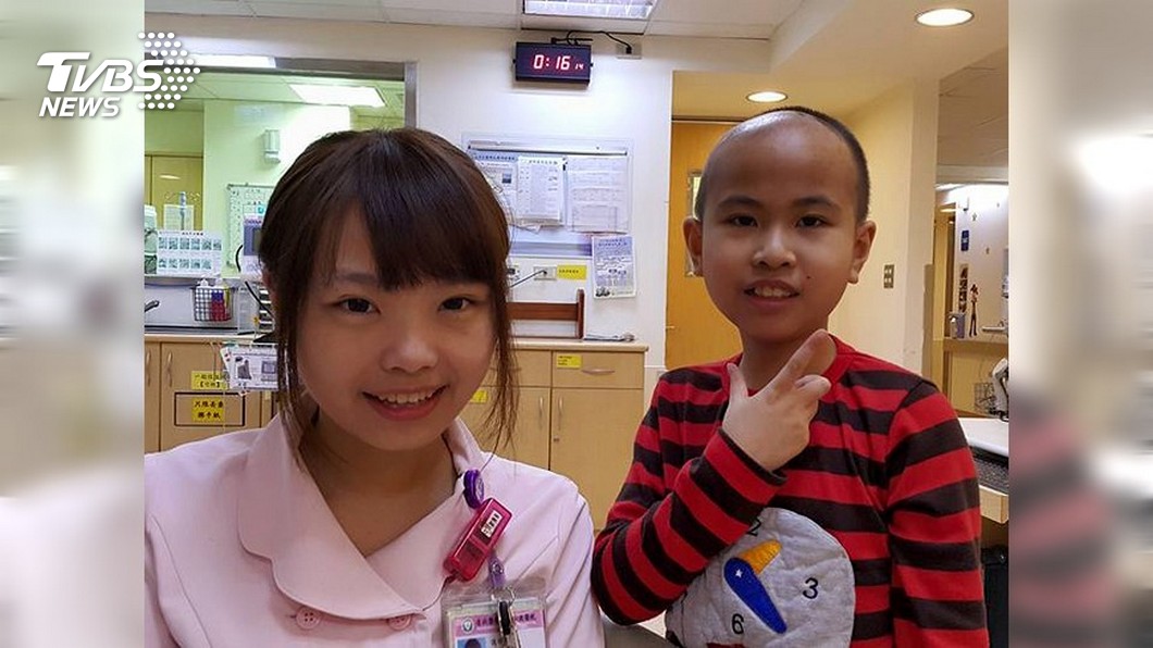 圖／中央社 10歲女童樂觀抗3癌　病榻前最後心願：想回家...