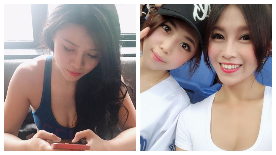 富邦悍將女球迷引起網友暴動肉搜。圖/翻攝自吳巧牛IG