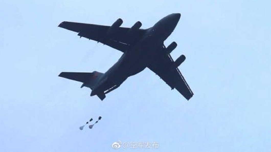 圖／翻攝自中國空軍官方微博