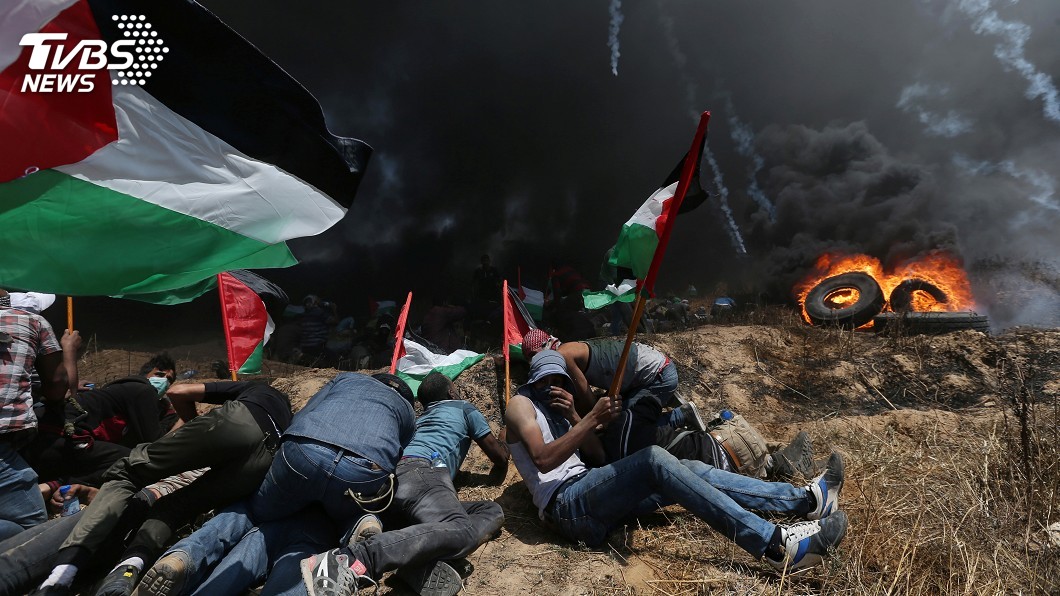 圖／達志影像路透社 加薩血腥衝突55死　阿巴斯譴責以色列屠殺