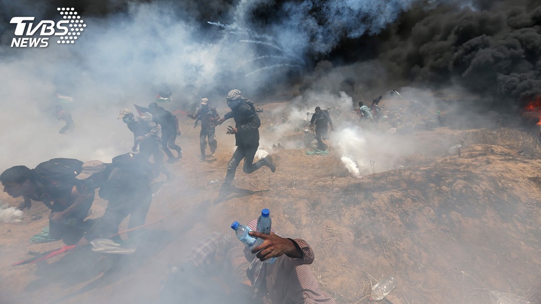 圖／達志影像路透社 加薩邊界衝突　8個月大巴勒斯坦女嬰喪命