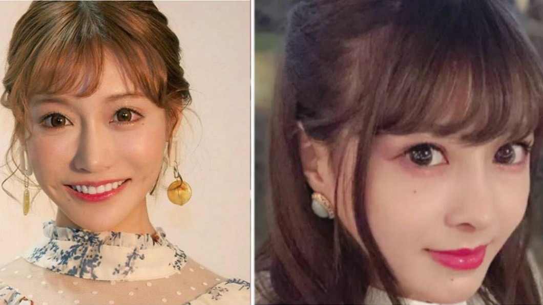 左圖為明日花綺羅,右圖為女網友。圖/翻攝Twitter