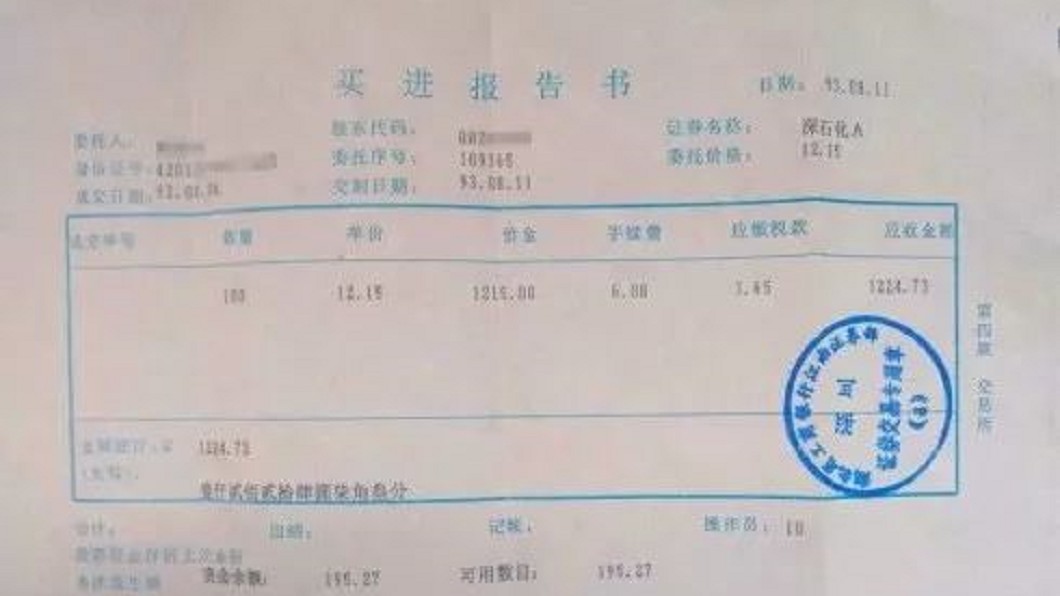天注定？老翁翻出20年前股票　今市值漲184倍