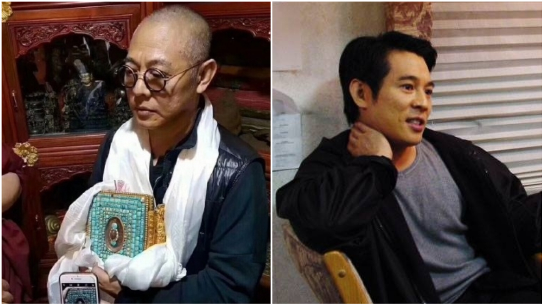從同一組照片來看,李連杰精神不錯,疑似因為拍攝角度的關係,才會讓照片中的他特別顯老。圖/翻攝自微博、李連杰臉書