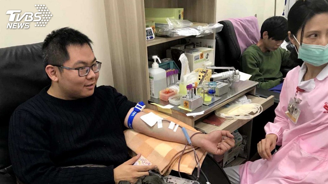 台北血液庫O型血存量剩3.8天，血液基金會呼籲民眾出門捐血。圖／中央社