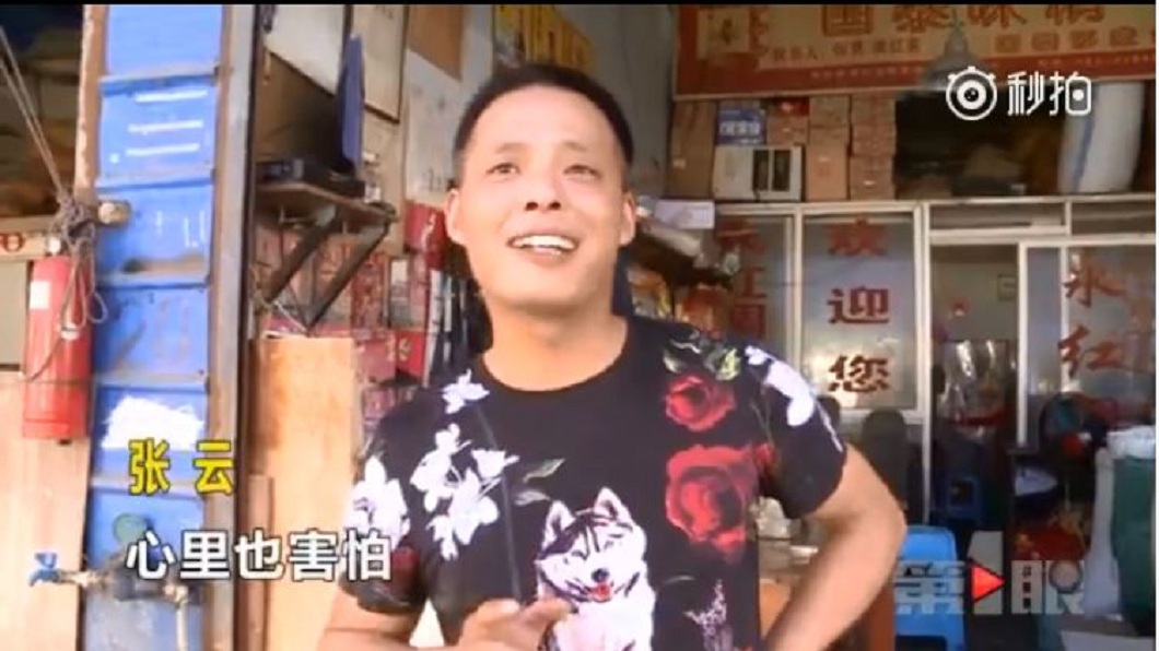 事後這名老闆分享當時救女童的過程。(圖/翻攝自陸網)