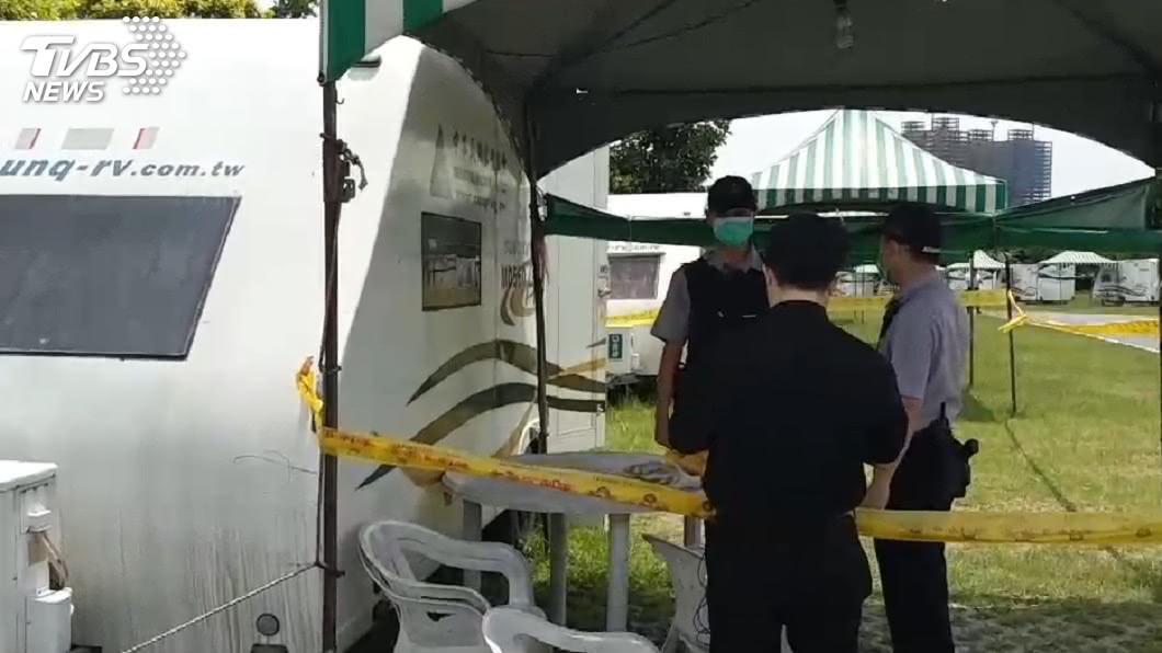 2人3狗陳屍華中橋露營車 警初判燒炭自殺