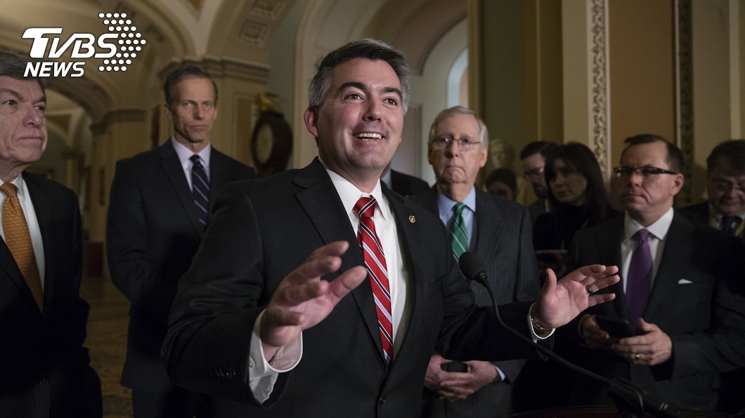美國共和黨參議員賈德納Cory Gardner。圖/達志影像美聯社