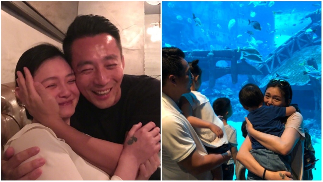 汪小菲對大S十分疼愛,先前在微博放閃兩人合照。 圖/翻攝自汪小菲、大S微博
