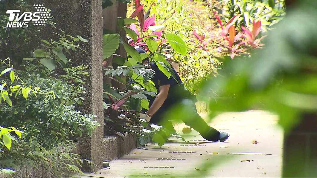 警方持續搜索消失的內臟。圖／TVBS