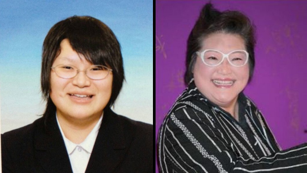早川整形前,神似香港明星大白鯊。圖/翻攝Twitter與維基百科