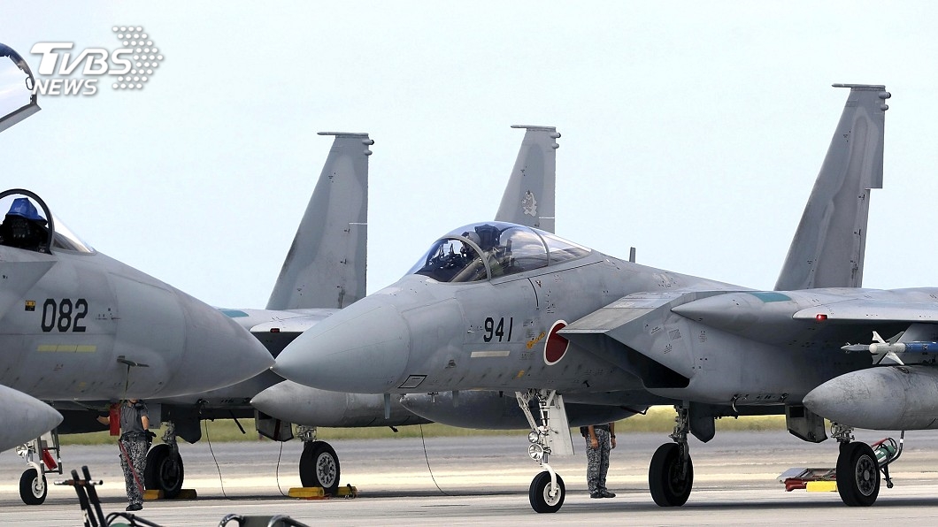 美軍沖繩基地F-15戰機示意圖，非本文失事戰機。圖／達志影像美聯社