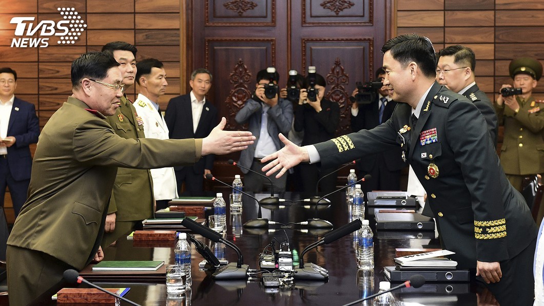 圖／達志影像美聯社 南北韓將領級軍事會談　商定重啟陸海聯絡管道