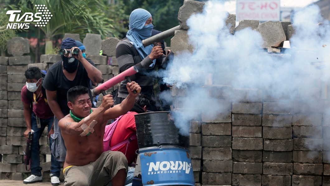 圖／達志影像路透社 尼加拉瓜動亂喪生人數破200　人權團體憂心