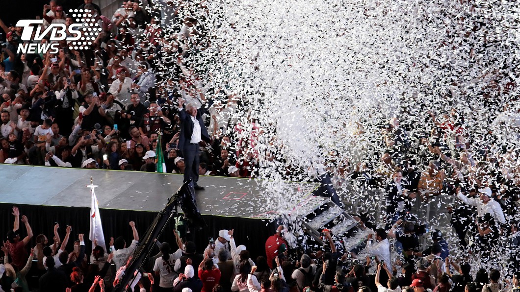 墨西哥左翼總統候選人羅培茲。圖／達志影像路透社