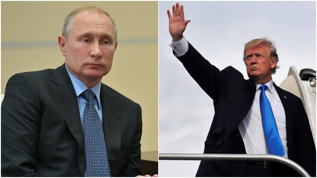 圖／臉書Vladimir Putin、Donald J. Trump