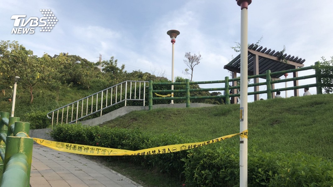 圖／TVBS 公園驚見白骨腐屍　死者曾在論壇留遺言「永別了」