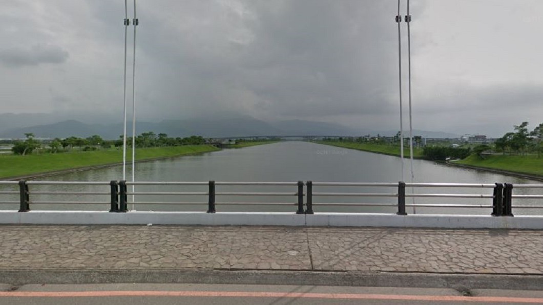 林女上月被發現陳屍在利澤橋上游。圖／Google Map