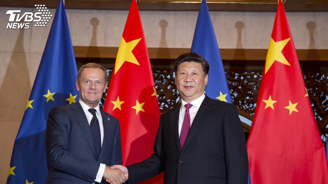 圖／達志影像美聯社 中歐領導人會晤　傳中國將發布對歐盟政策文件