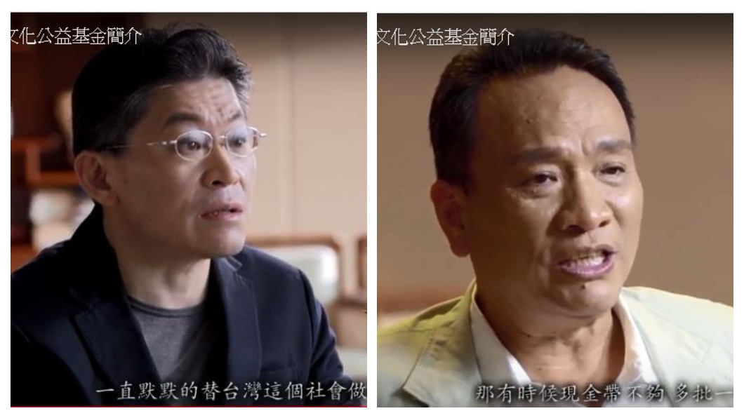 宏泰集團由大房三子林鴻南(左)接掌,與大女婿許東隆(右),共同推動逾300億公益信託的「財團法人林堉璘宏泰教育基金會」,貫徹的是林堉璘畢生最重要的願望。 圖/財團法人林堉璘宏泰教育基金會