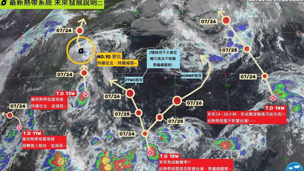 圖／翻攝臉書「颱風準氣象 I 天氣預報」