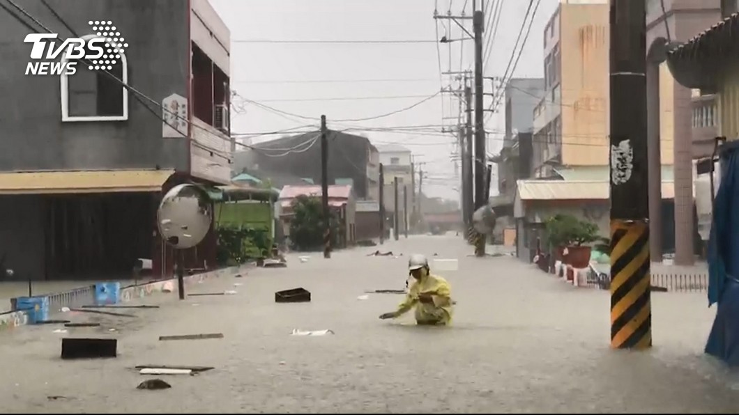 圖／TVBS 為何台南遇豪雨「淹好淹滿」？　一張古地圖曝真相
