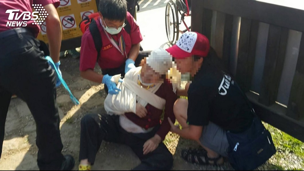 11日發生2起擎天崗水牛攻擊遊客事件，其中一名86歲的老婦人在送醫救治2週後，在26日上午宣告不治。(圖／TVBS)