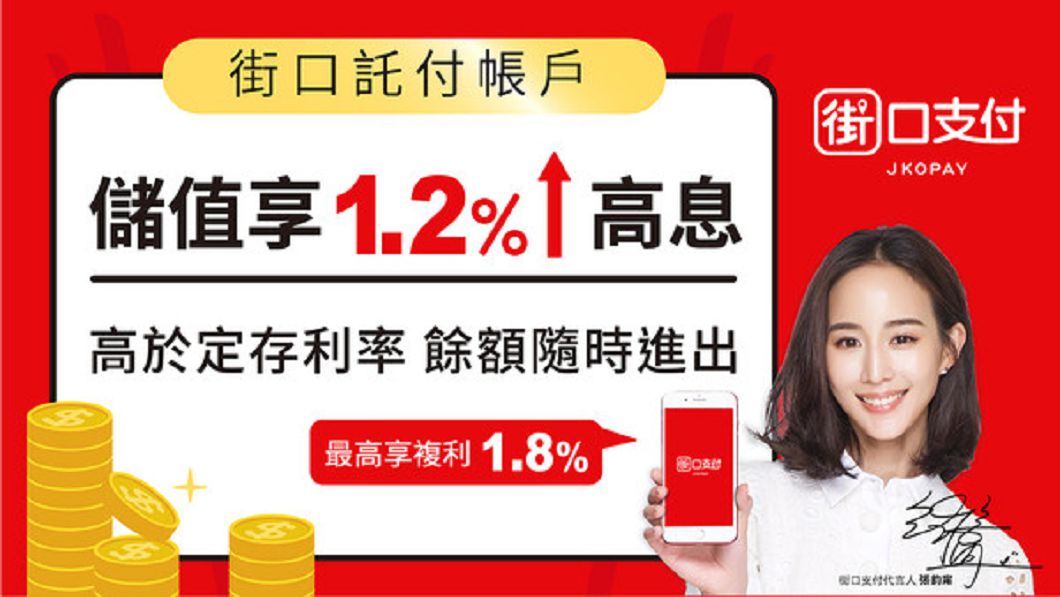 就是這個廣告,讓金管會出手要求撤下。圖/街口支付