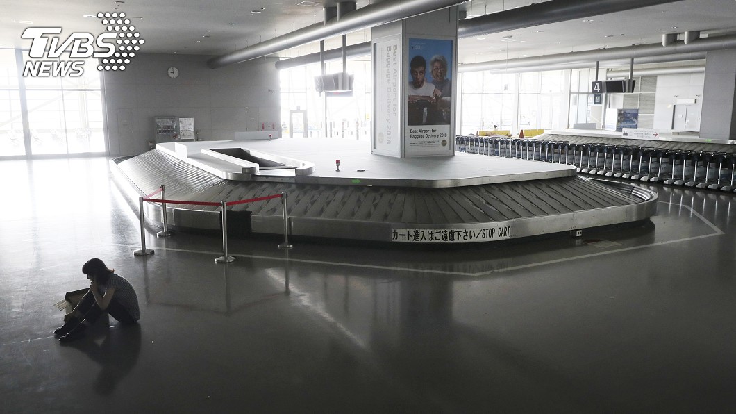 大阪關西國際機場。圖/達志影像美聯社