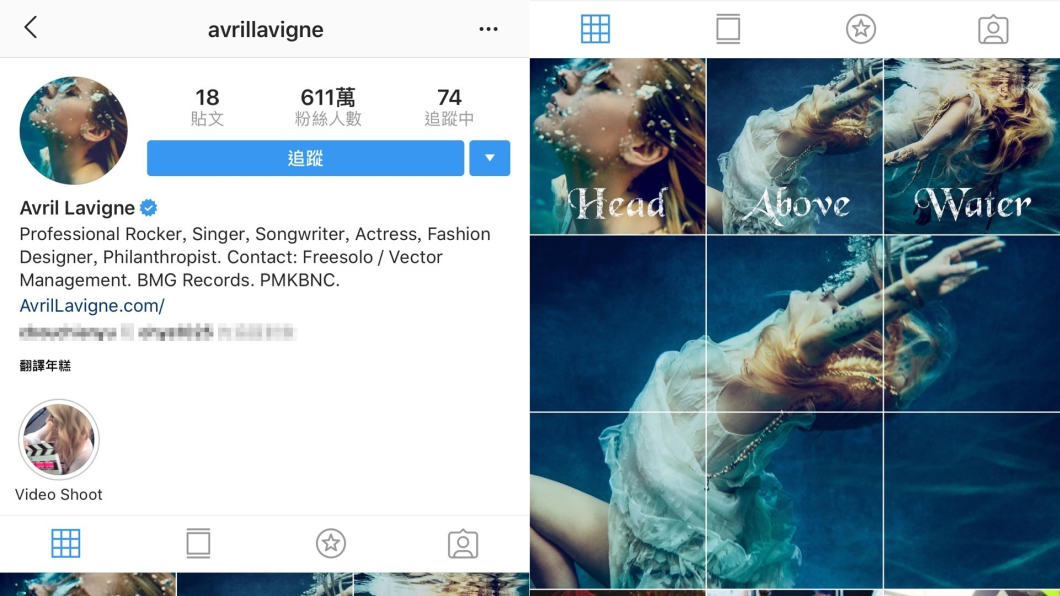圖/翻攝自Avril Lavigne Instagram